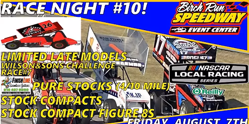 Race #10 Featuring Tri State Sprints!  LLM Wilson&Son's Challenge Race #7\/PS, SC, SC F8