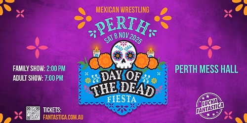 Perth: Lucha Fantastica Day of the Dead Fiesta