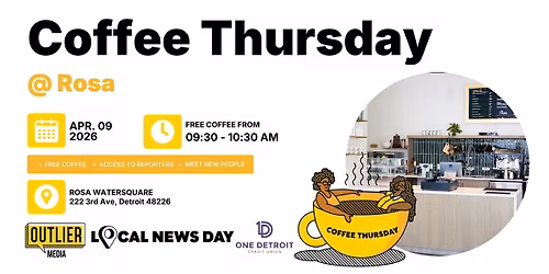 Coffee Thursday at Rosa