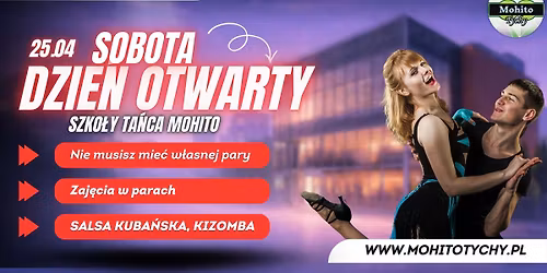DARMOWY DZIE\u0143 OTWARTY w Szkole Ta\u0144ca Mohito Tychy - Salsa Kuba\u0144ska i Kizomba dla Singli i Par