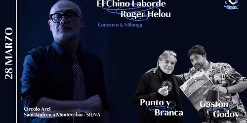 Sabato 28 marzo: El Chino & Roger Helou e il Tj set di Punto y Branca & Gast\u00f2n Godoy!