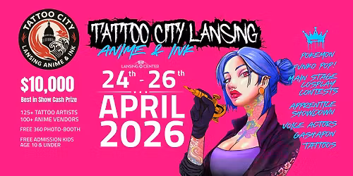 Tattoo City Lansing; Anime & Ink