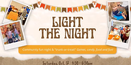 Light the Night: Community Fun Night & Trunk\u2011or\u2011Treat