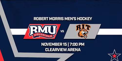 RMU vs RIT - Men's Hockey