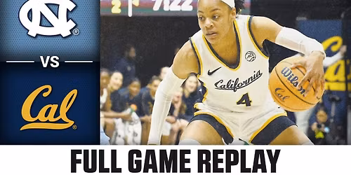 California Golden Bears at North Carolina Tar Heels Womens Basketball at Carmichael Arena