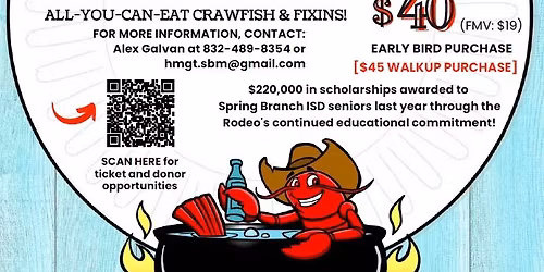 Let the Good Times Boil - HMGT Spring Branch\/Memorial AYCE Crawfish
