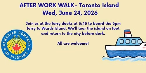 After-Work Toronto Island Walk