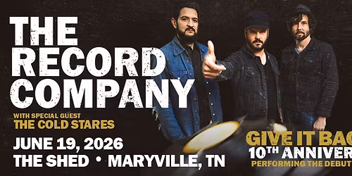 The Record Company with Special Guest The Cold Stares