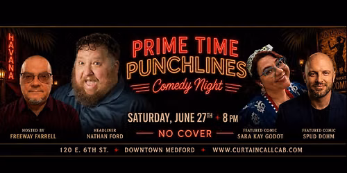 Prime Time Punchlines - Featuring Nathan Ford