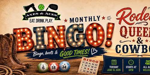 BINGO Night at Axes & Aces