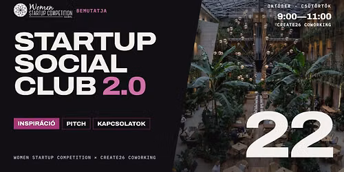 Startup Social Club #2 I Women Startup Competition