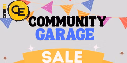Community Garage Sale