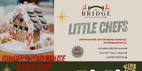 \ud83c\udf84 Gingerbread House Workshop for Kids! \ud83c\udf6c