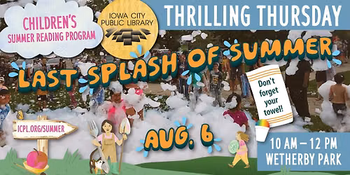 SRP Thrilling Thursday: Last Splash of Summer