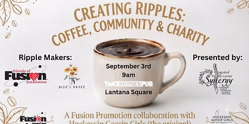 Creating Ripples: Coffee, Community & Charity