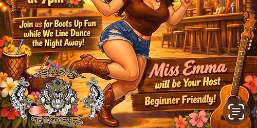 Country Night Line Dancing with Miss Emma!