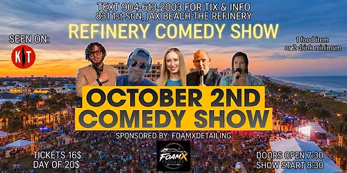 refinery comedy show