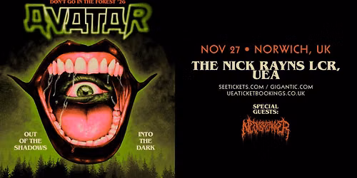 Avatar at the Nick Rayns LCR, UEA | Norwich
