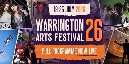 Warrington Arts Festival 2026