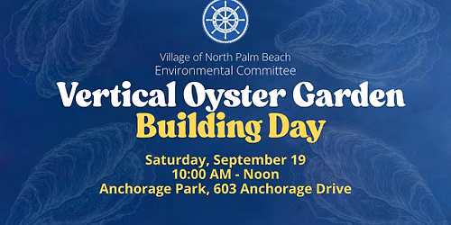 Vertical Oyster Garden (VOG) Building Day
