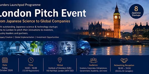 Founders Launchpad London Pitch Event