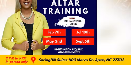 Prophetic Protocols & Altar Training