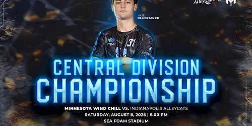 Minnesota Wind Chill vs. TBD - Central Division Championship Game