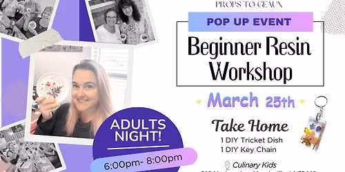 Beginner Resin Workshop