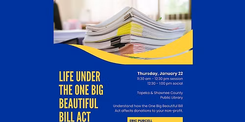 AFP January Meeting :: Life Under the One Big Beautiful Bill Act