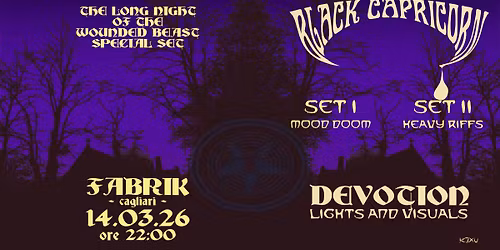 Black Capricorn Live al Fabrik