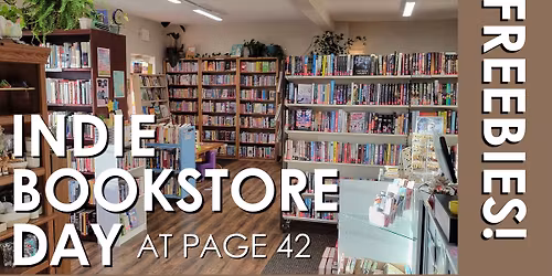 Indie Bookstore Day at Page 42! 