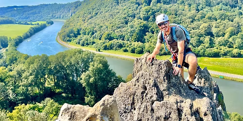 D\u00e9couverte de l'escalade en voies de plusieurs longueurs \u00e0 Namur et Dinant