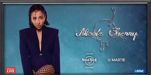 Concert Nicole Cherry la Hard Rock Cafe