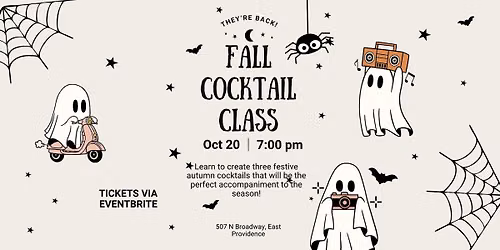 Fall Coktail Creation Class