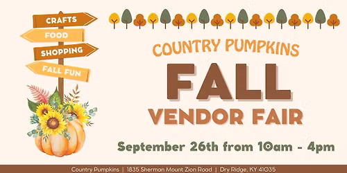 Fall Vendor Fair