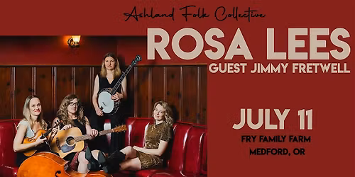 Rosa Lees with guest Jimmy Fretwell presented by the Ashland Folk Collectiv
