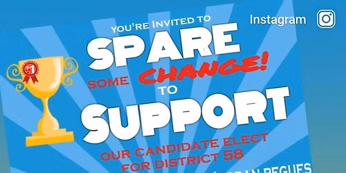 Spare some change to support candidate elect Jordan Pegues 