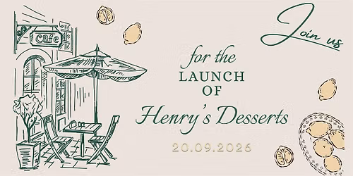Henry's Dessert Launch Event