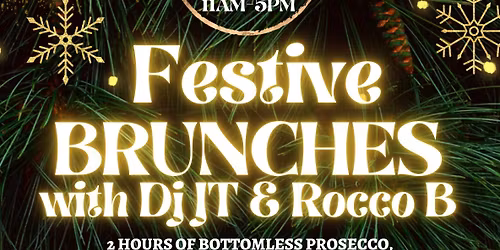 FESTIVE BOTTOMLESS BRUNCHES