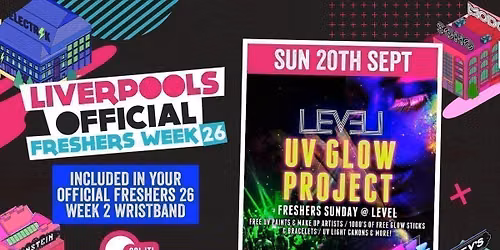 WEEK 2 OFFICIAL FRESHERS DAY 1 - EVENT 1: UV GLOW PROJECT : The Legendary Freshers Sunday \ud83c\udf1f \ud83d\udd2e \ud83c\udf8a \ud83c\udfaa 