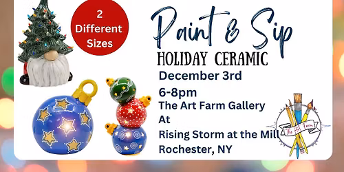 Holiday Ceramics @Rising Storm at the Mill