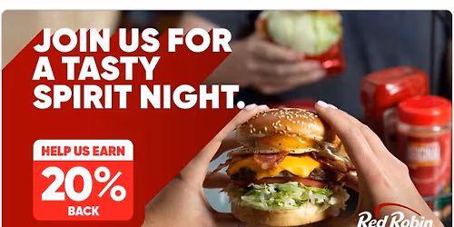 Eat Well and Sing Loudly! Support the Chorale at Red Robin!