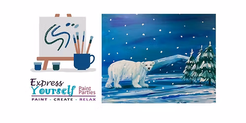 Wild in the Snow Paint Party @ Harlow