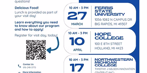 Northwestern Michigan College Ready For Life Spring Visit Day