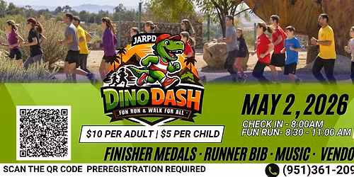 Dino Dash- Fun Run and Walk for All