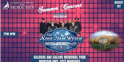 🎶 THE SOUL JAM REVUE – Live at the Moriches Summer Concert Series! 🎶
