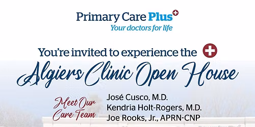 Primary Care Plus - Algiers Open House