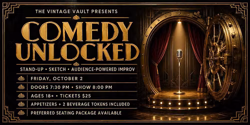 Comedy Unlocked: Stand-Up, Sketch & Audience-Powered Improv