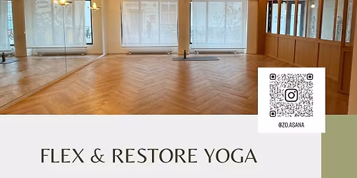 Flex & restore yoga every wednesday