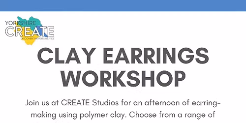 Polymer Clay Earrings Workshop